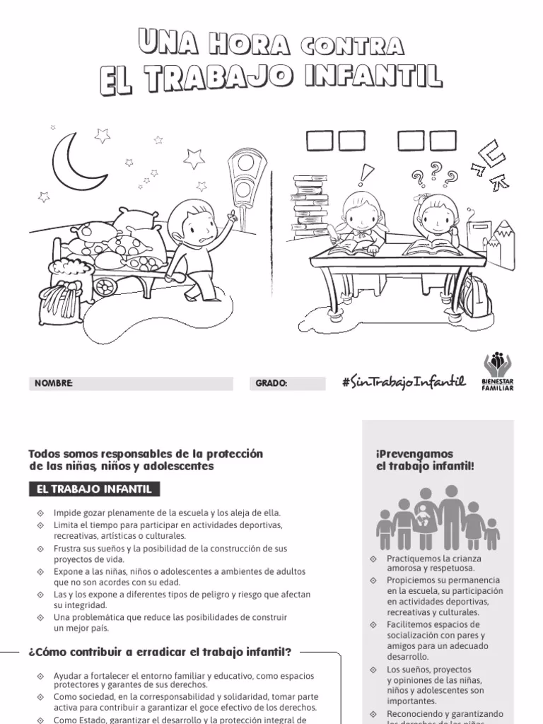 ¿Qué acciones podemos tomar para combatir el trabajo infantil?