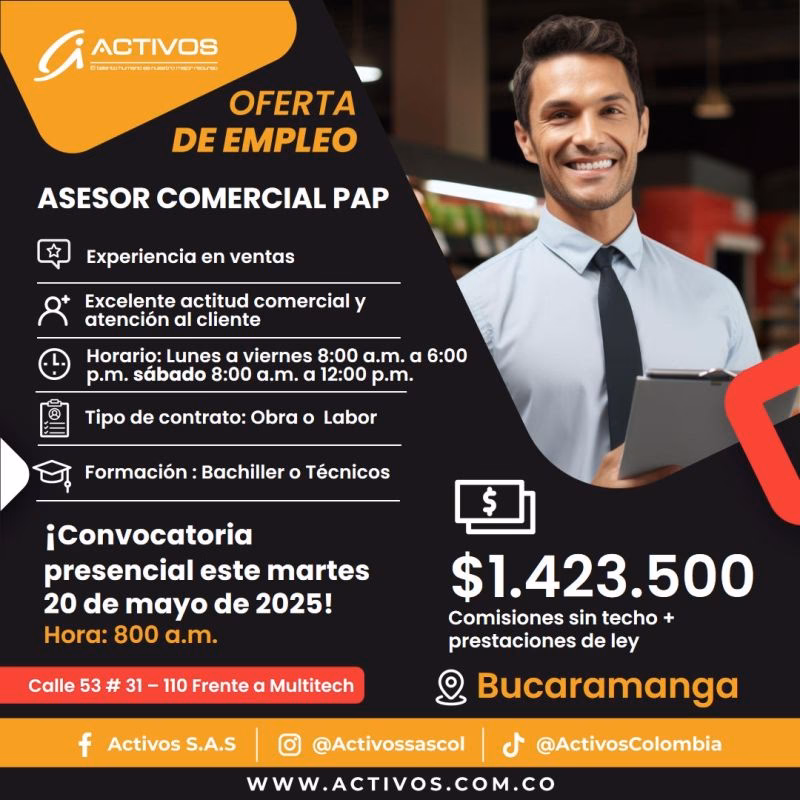 ¿Cuántos empleados tiene activos?