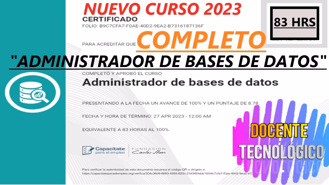 ¿Qué hace un admin de base de datos?