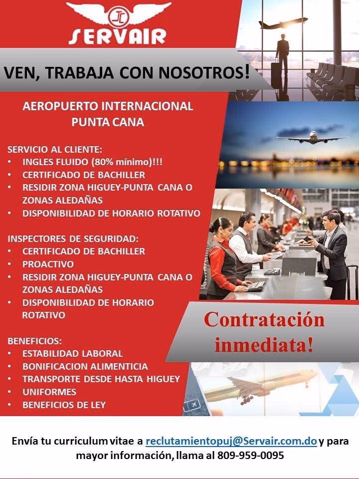 ¿Cuánto se paga en el aeropuerto de Punta Cana?