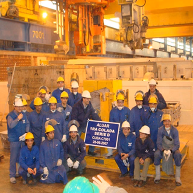 ¿Dónde está la planta de Aluar en Argentina?