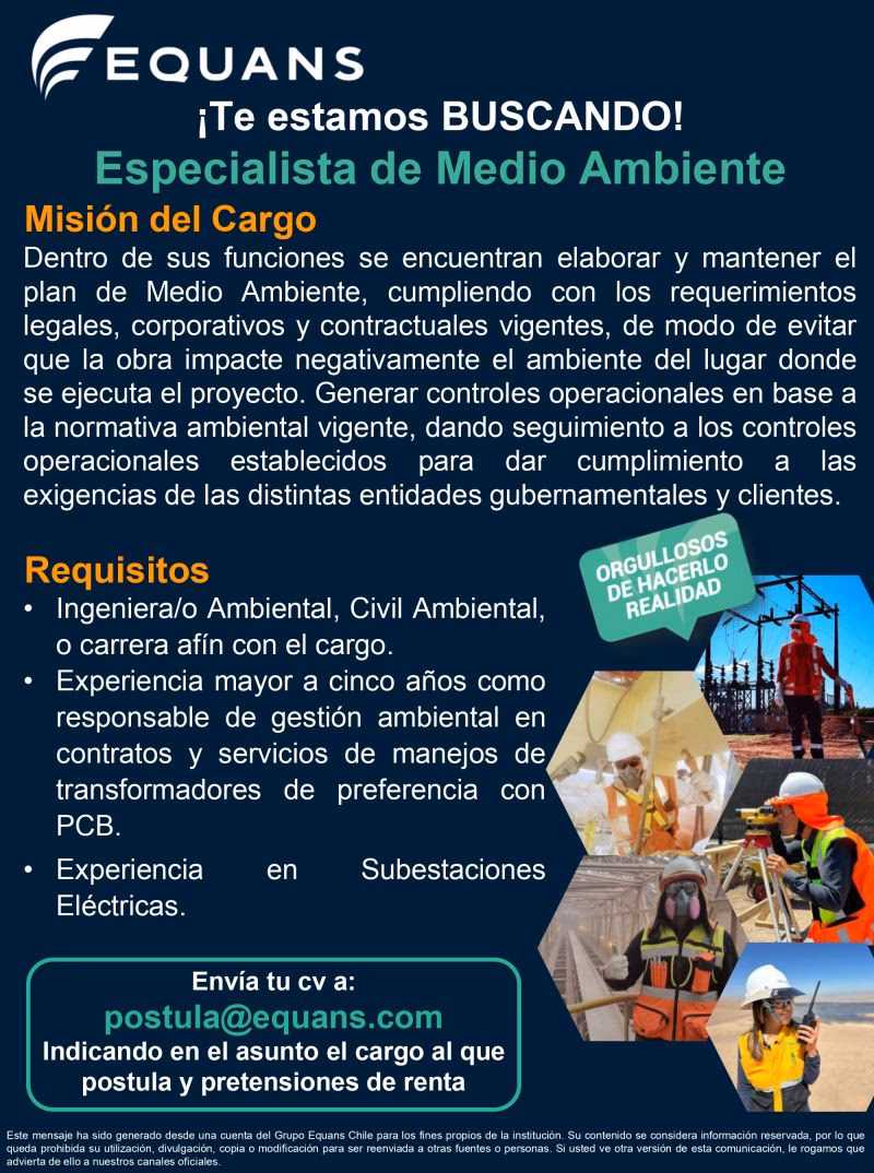 ¿Cuánto gana un ambientalista en Chile?