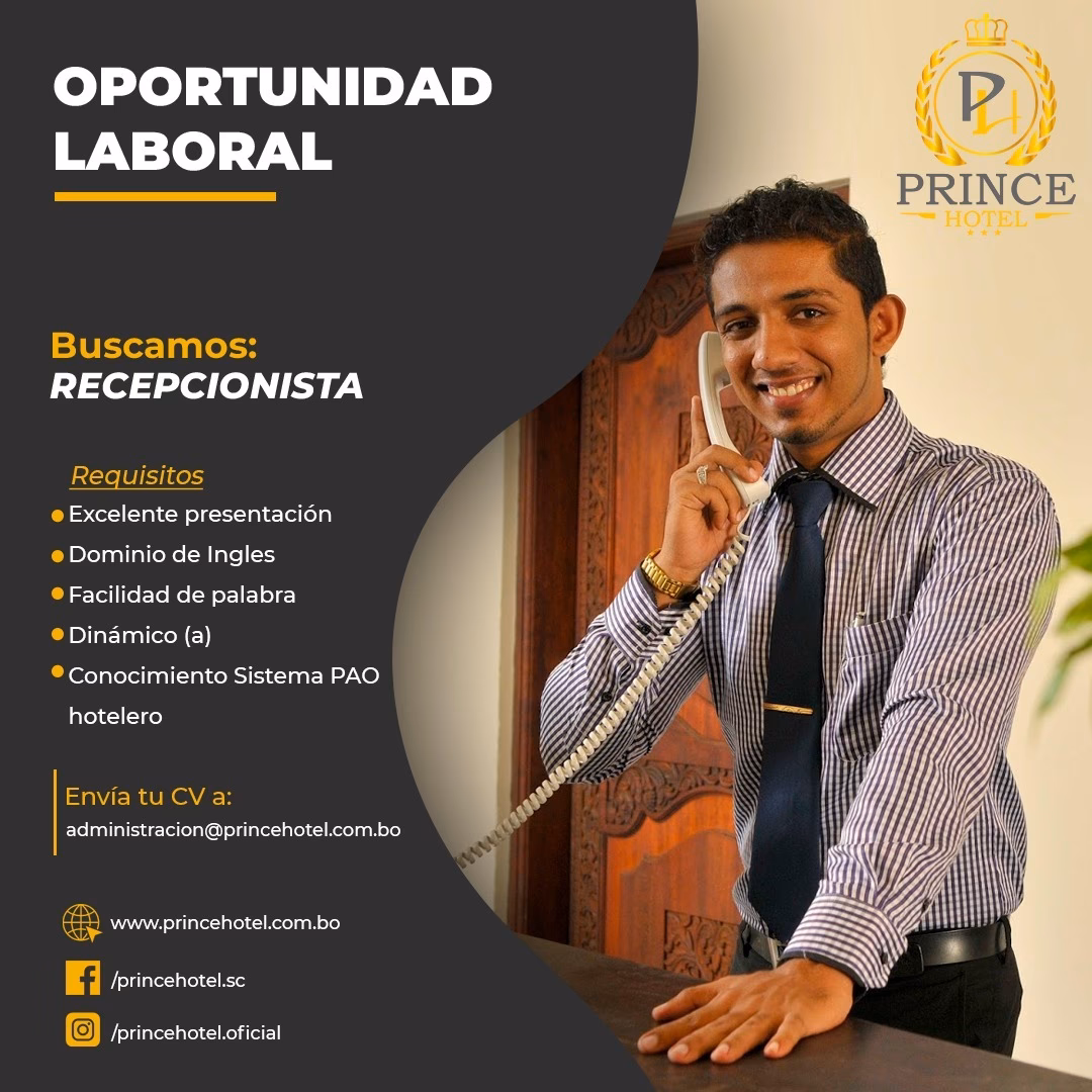 ¿Cómo me presento como recepcionista?