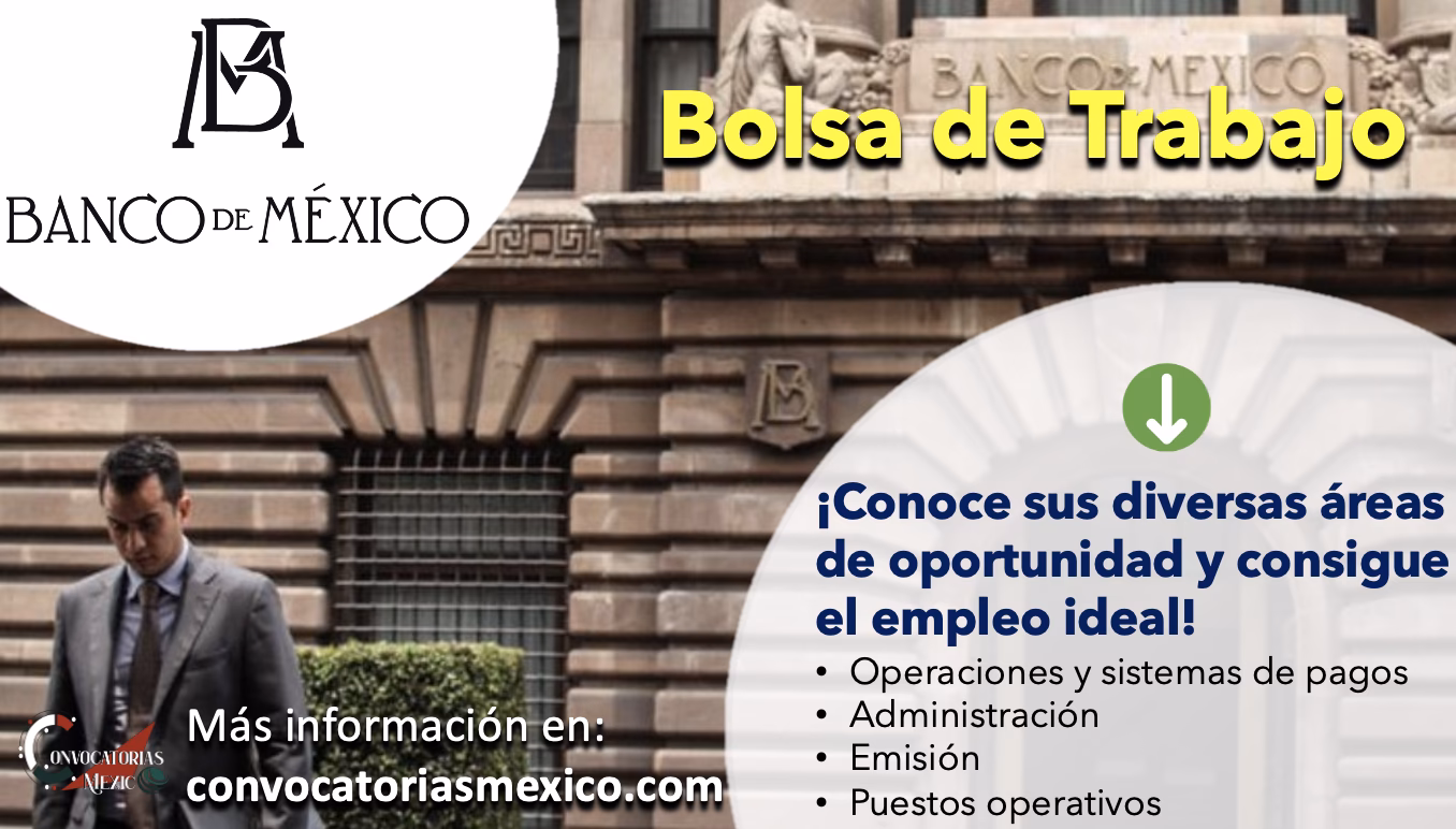 ¿Qué hacer para trabajar en el Banco de México?