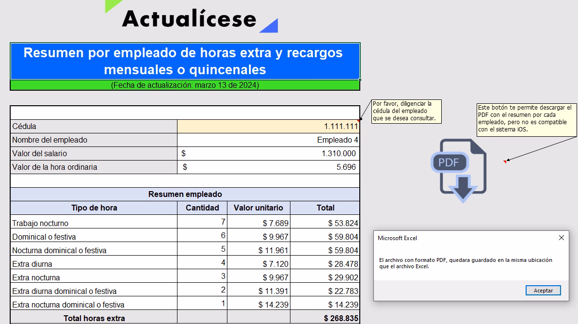 ¿Cuál es la base para calcular las horas extras?