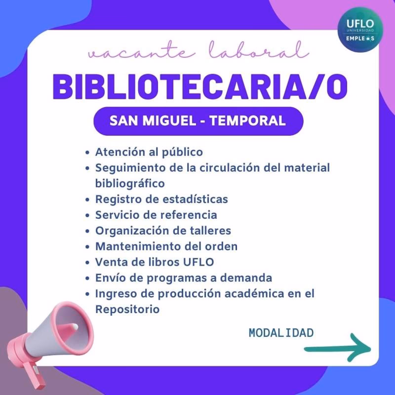 ¿Dónde puede trabajar un bibliotecólogo?