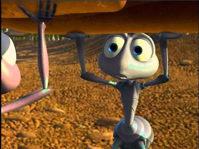 ¿Qué mensaje transmite la película bichos?