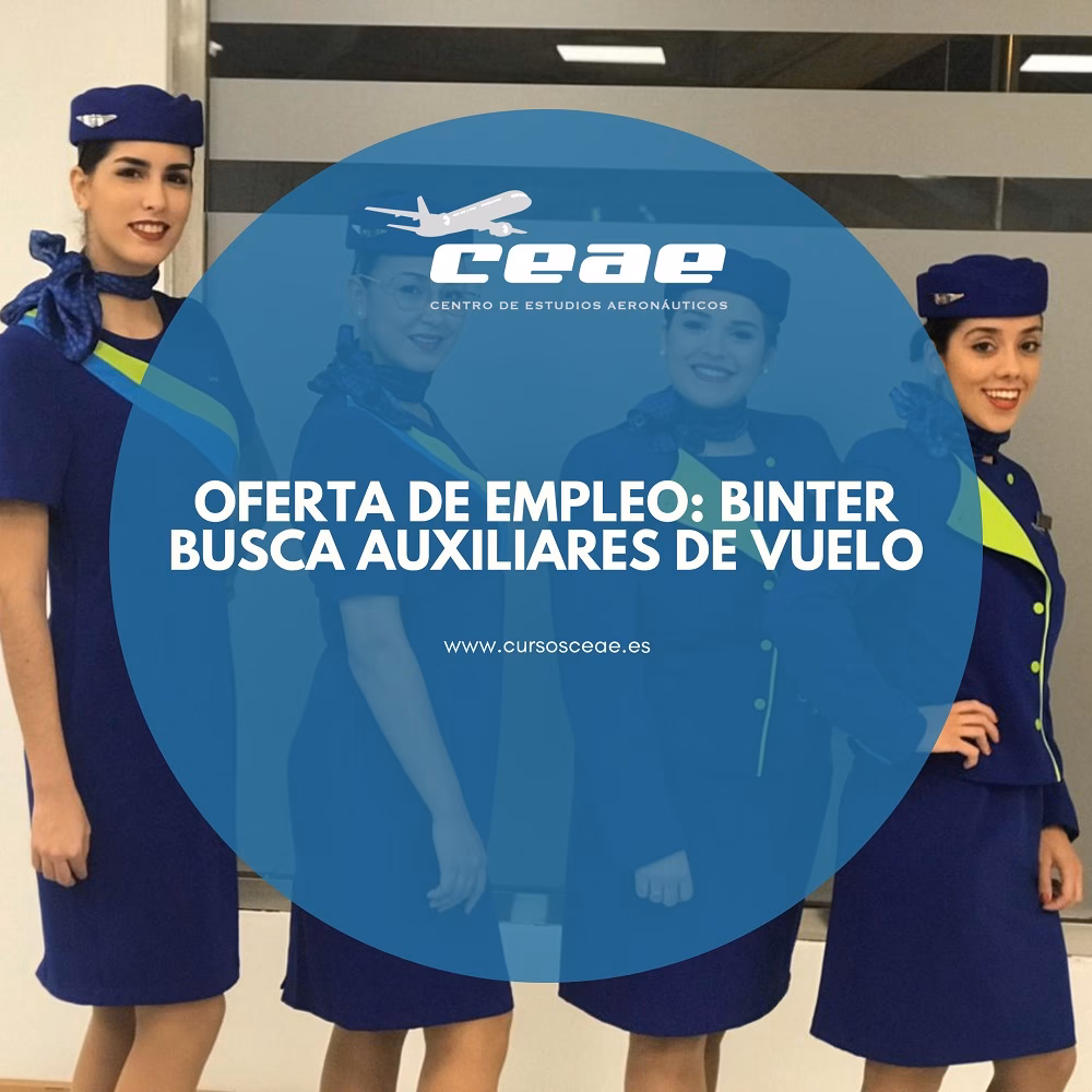 ¿Cuánto gana una azafata de Binter?