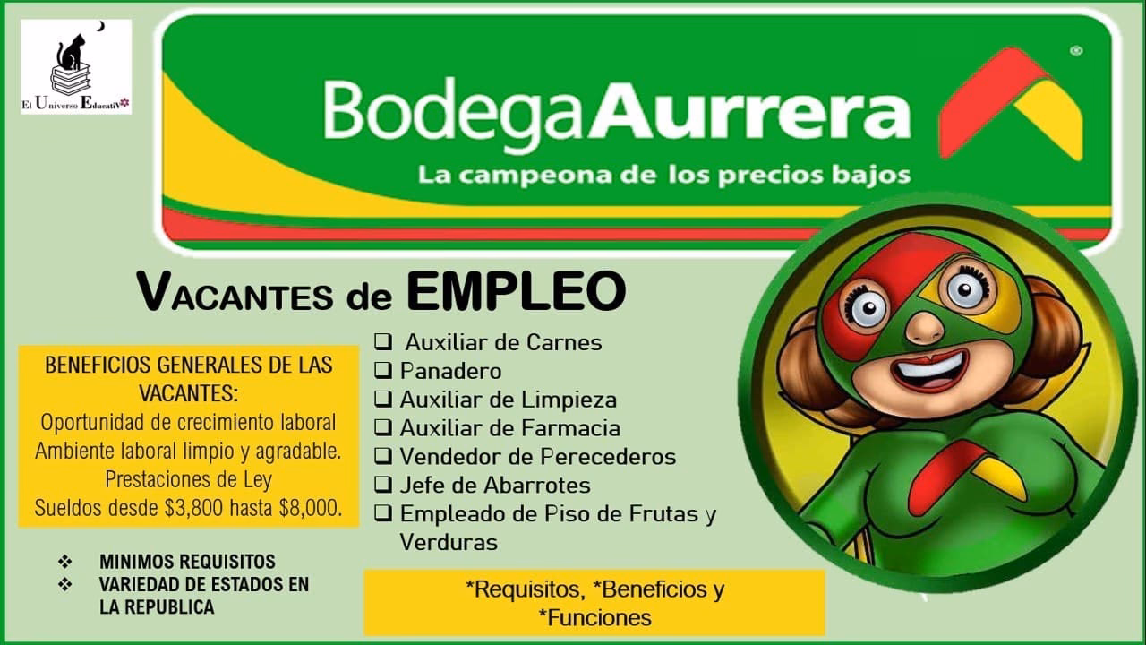 ¿Cuánto pagan a un trabajador de Bodega Aurrera?