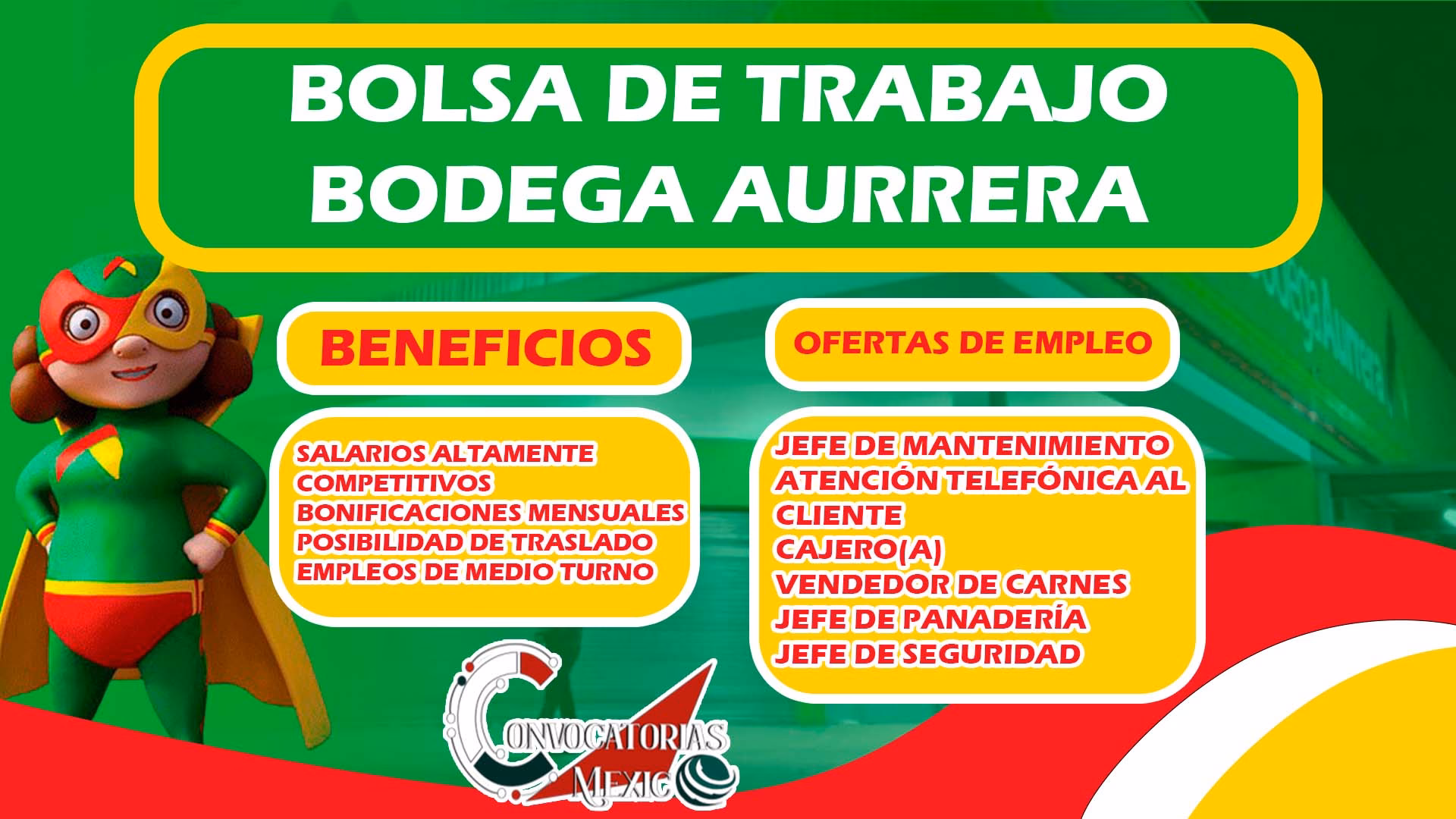 ¿Qué se necesita para entrar a trabajar en Bodegas Aurrerá?