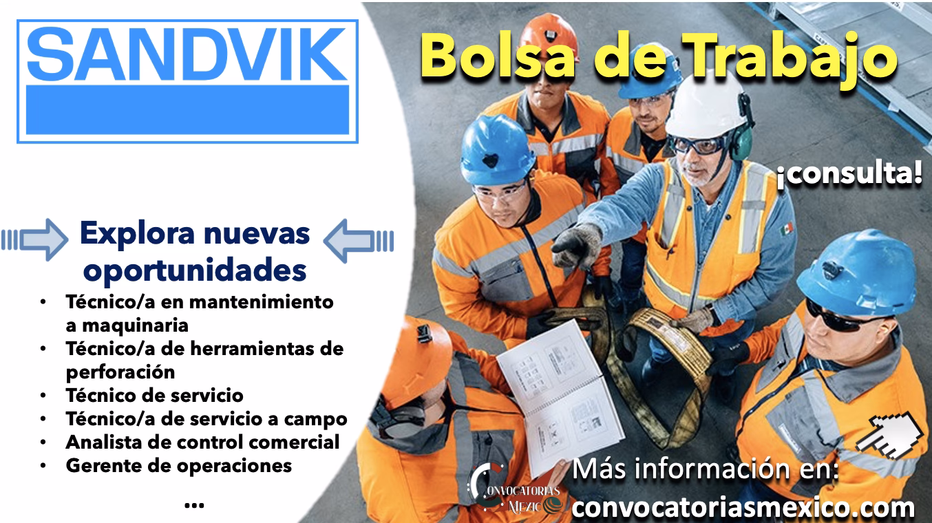 ¿Cuáles son los salarios en Sandvik en México?