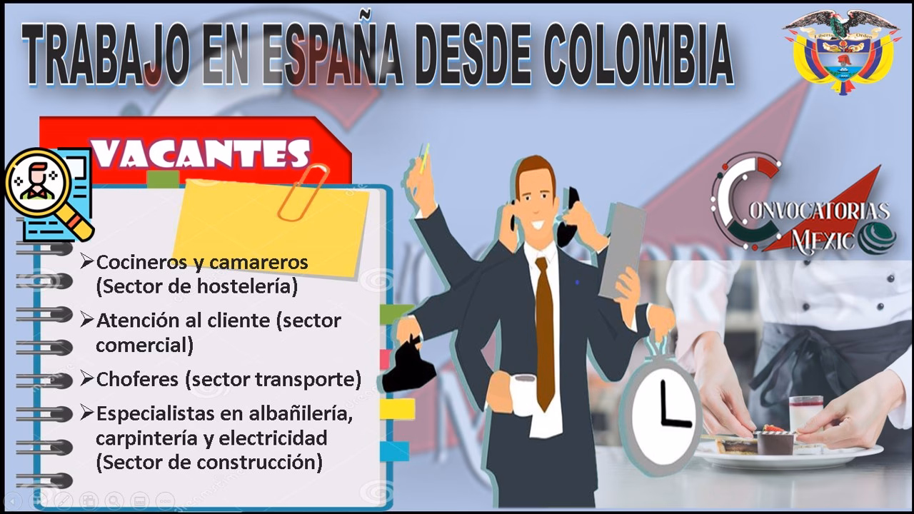 ¿Qué trabajos puede hacer un colombiano en España?