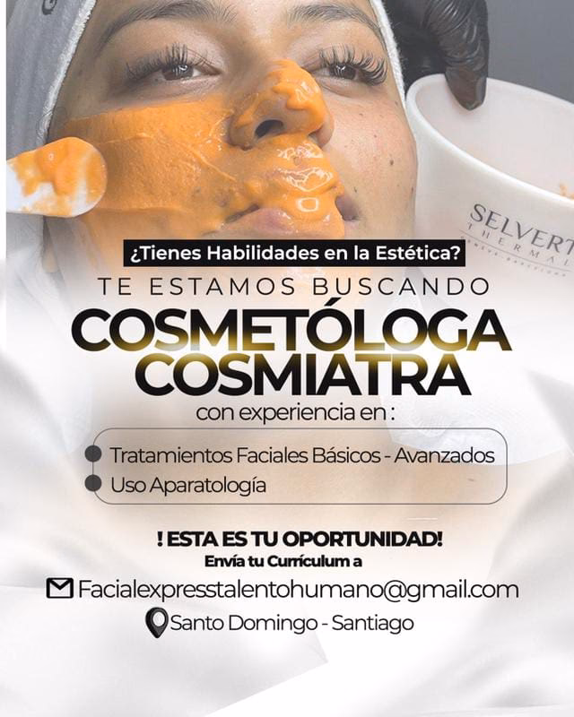 ¿Dónde se puede trabajar como cosmetóloga?