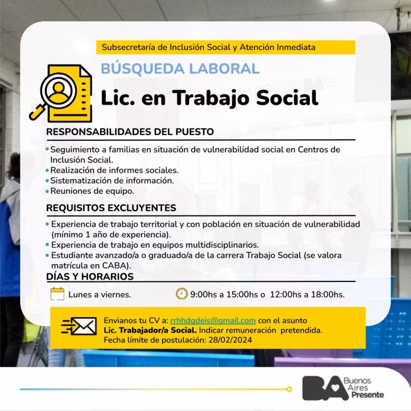 ¿Qué es búsqueda laboral?