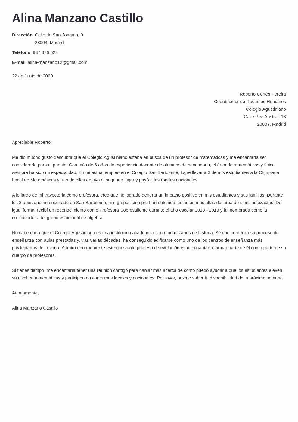 ¿Cómo escribir una carta de presentación para un profesor de Educación Física?