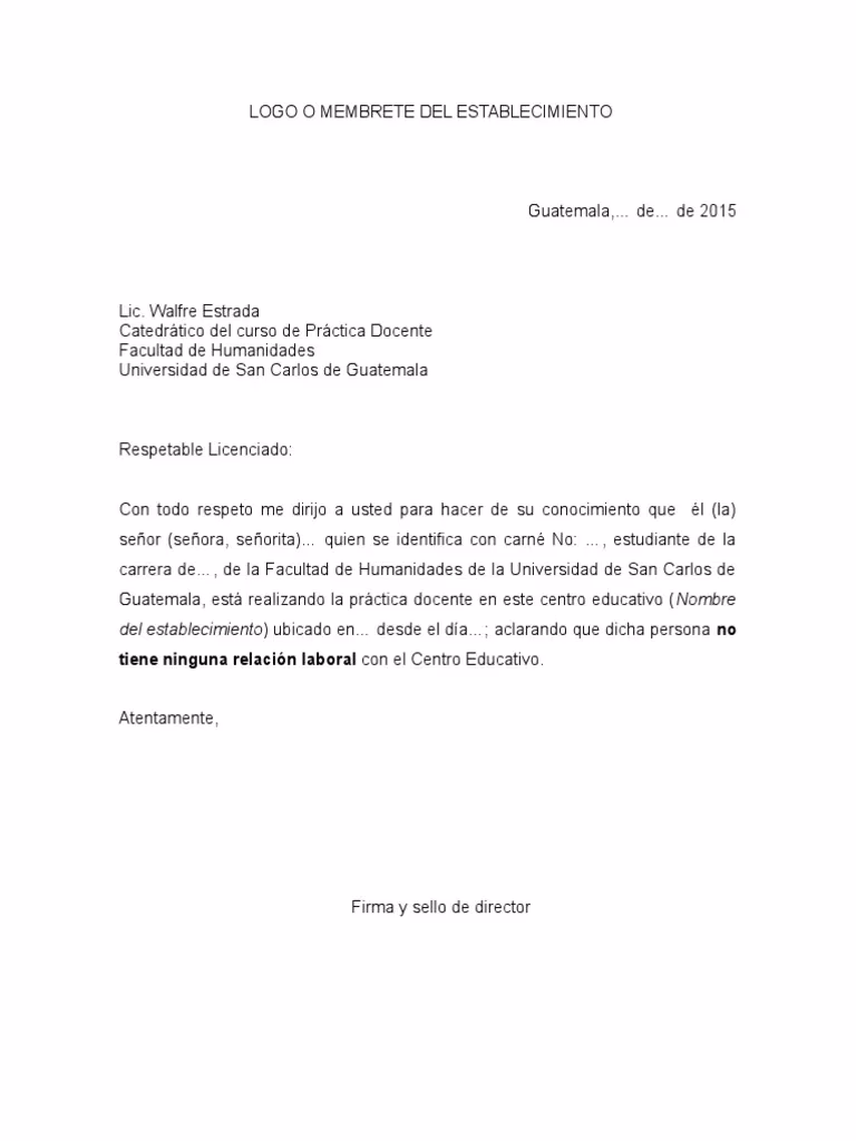 ¿Qué es una carta de vinculación laboral?