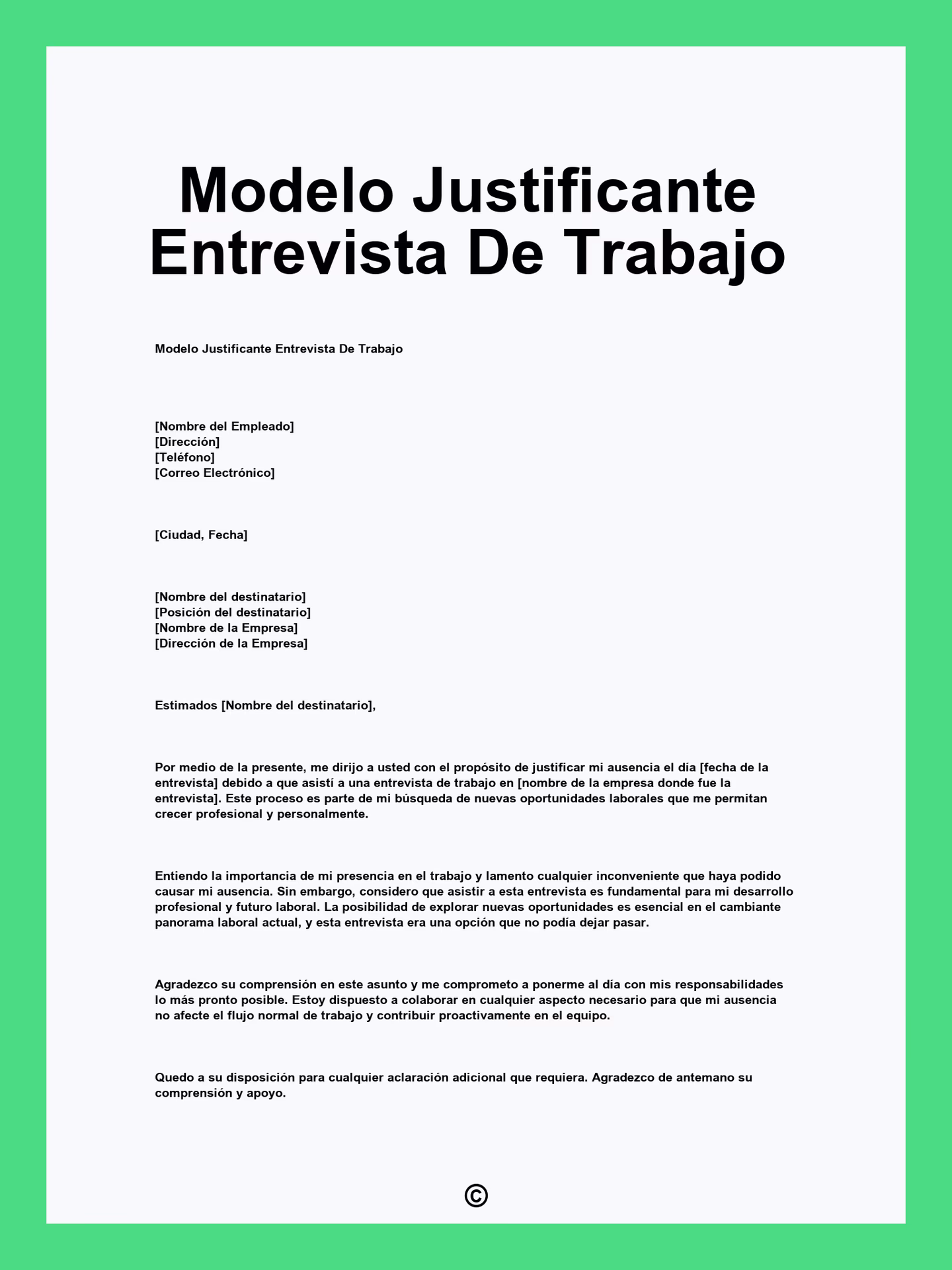 ¿Cómo se elabora un informe de entrevista de trabajo?