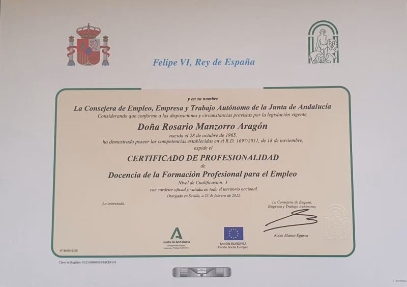 ¿Cómo puedo obtener un Certificado de Docencia?