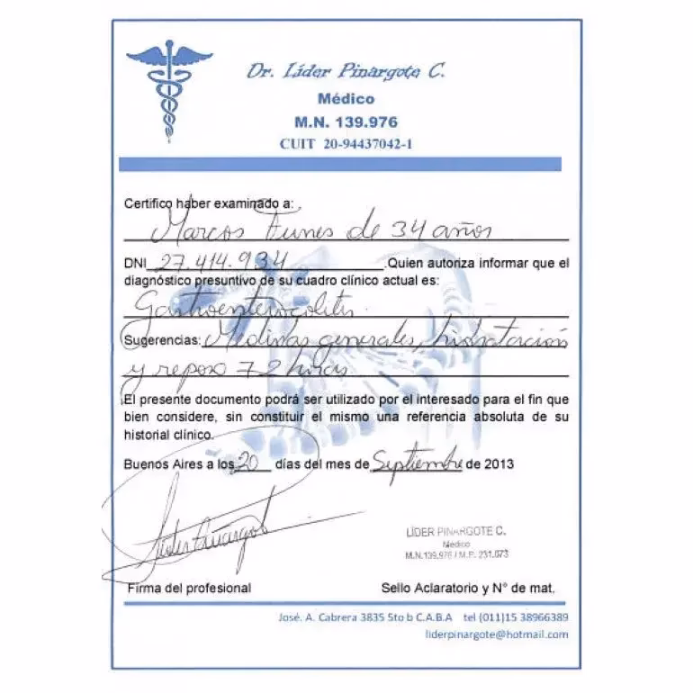 ¿Cómo obtener un certificado médico por ausencia laboral?