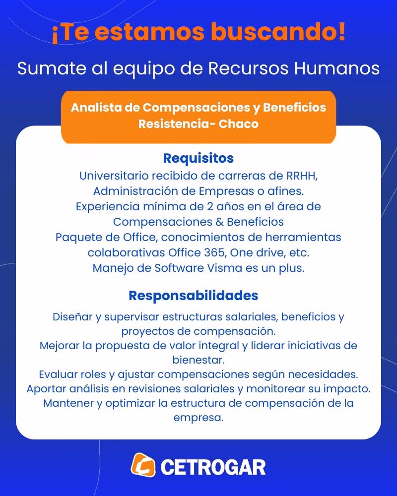 ¿Cómo enviar un currículum a Cetrogar?