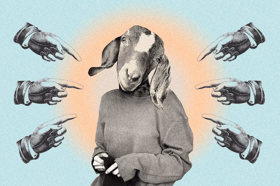 ¿Qué significa ser un chivo expiatorio en el trabajo?