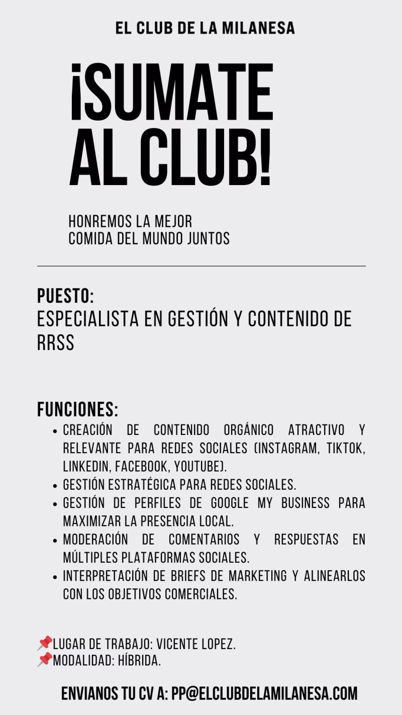 ¿Quién es el dueño del club de la milanesa?