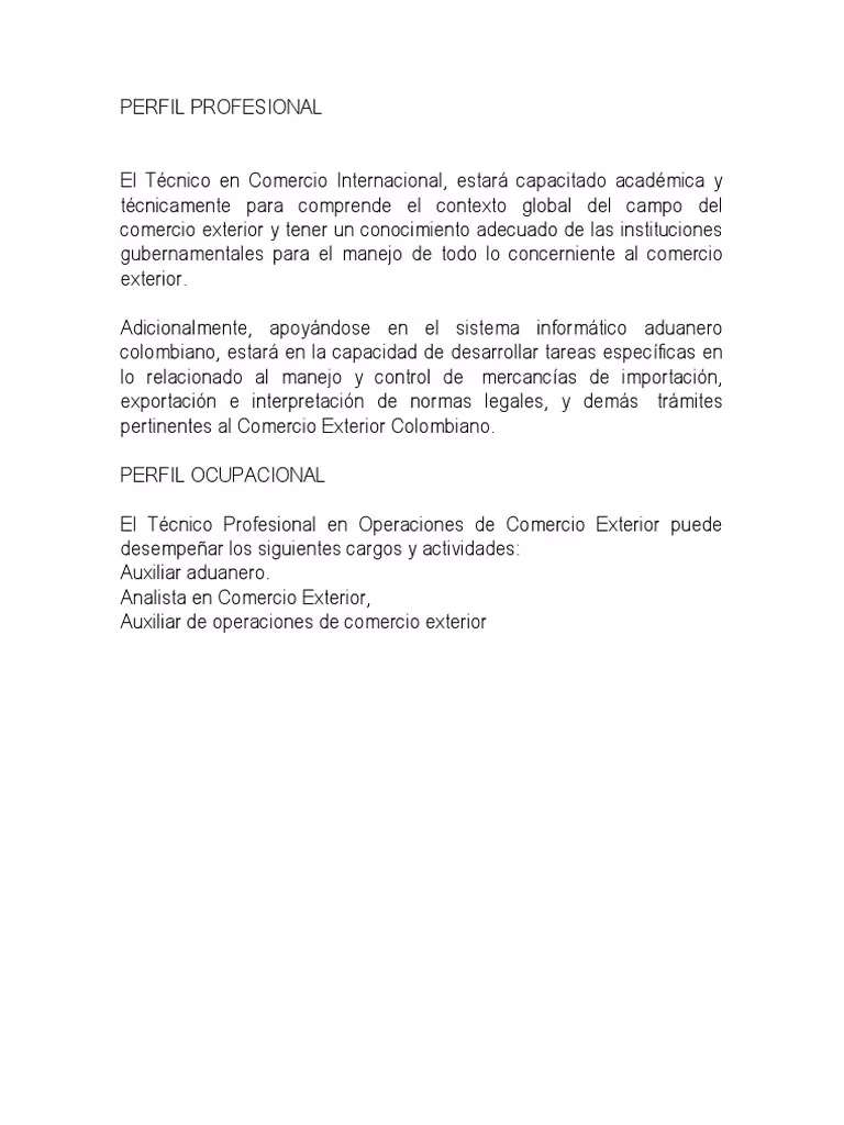 ¿Qué hace un profesional en comercio internacional?