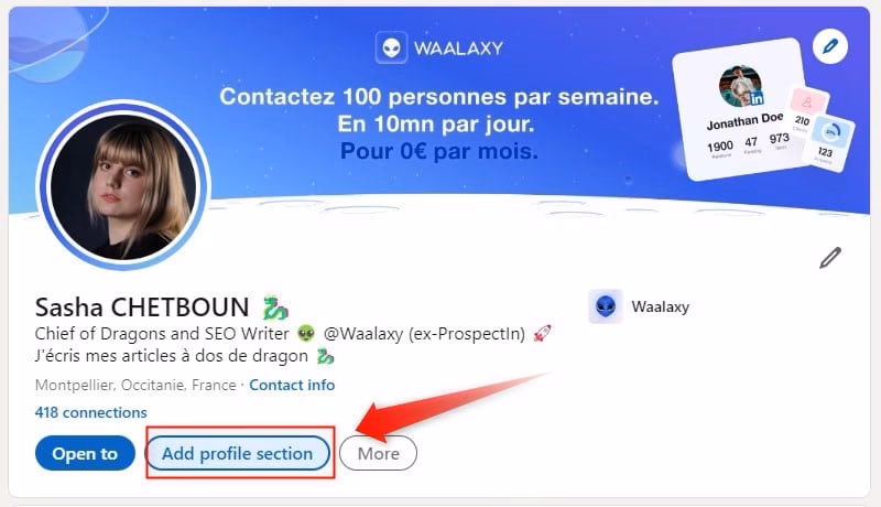 ¿Cómo bajo mi CV en LinkedIn?