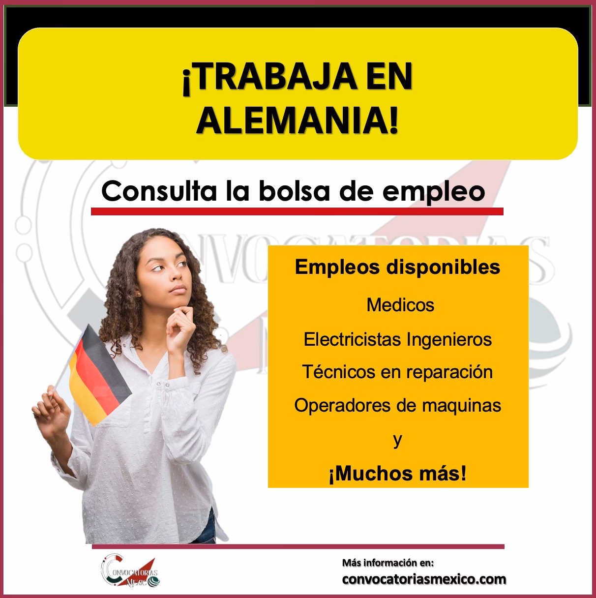¿Qué necesito para irme a trabajar a Alemania?