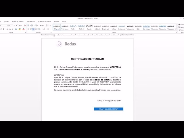 ¿Cómo crear un certificado de experiencia laboral?