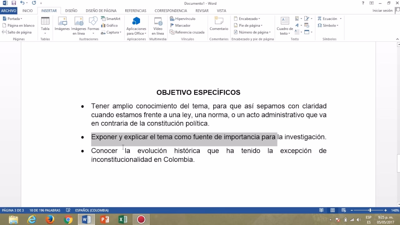 ¿Cuáles son los 5 elementos de un objetivo?