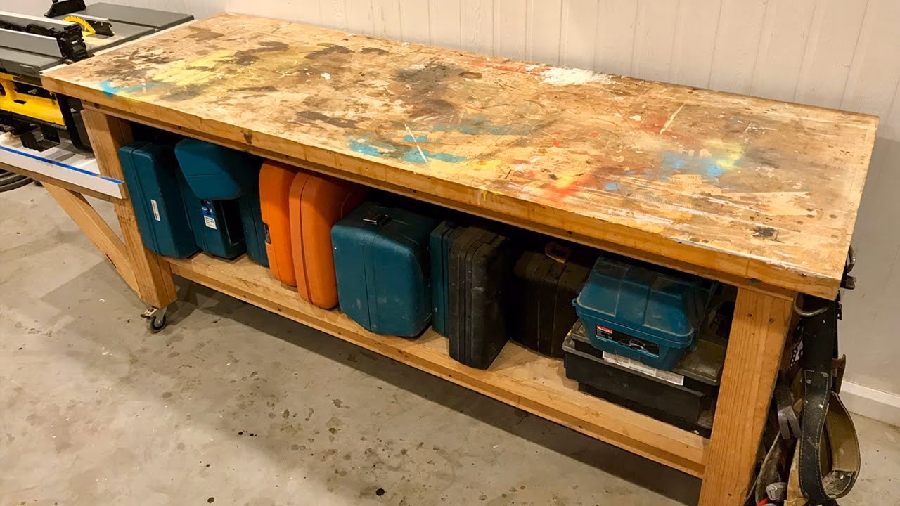 ¿Cómo hacer un mini banco de trabajo DIY?