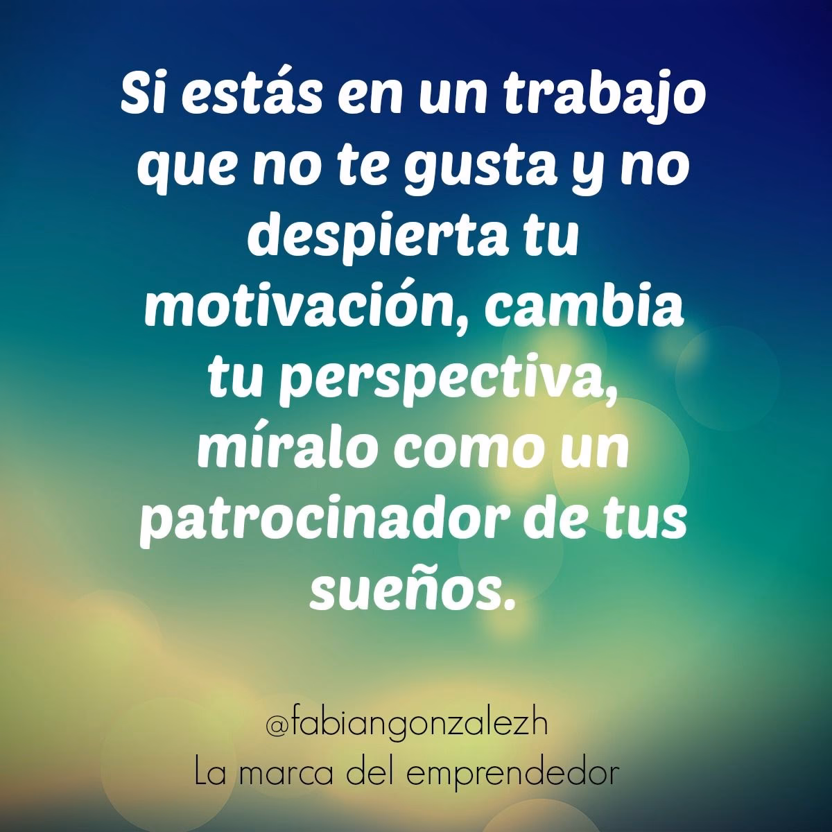 ¿Cómo puedo enamorarme de mi trabajo?