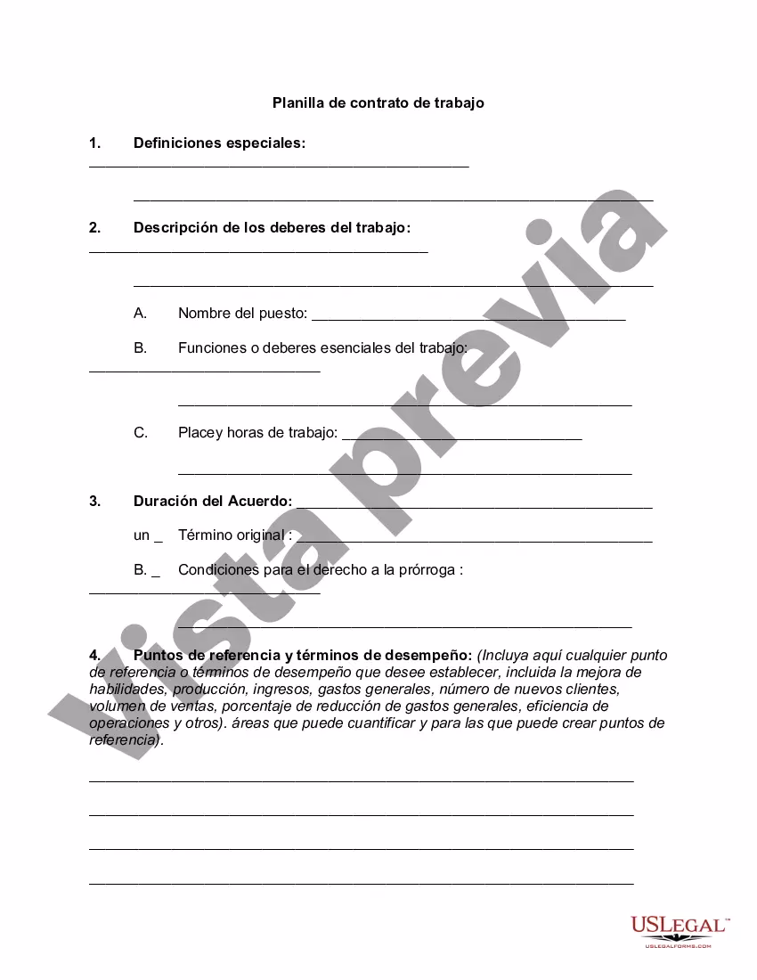 ¿Cómo debe hacerse un contrato de trabajo?