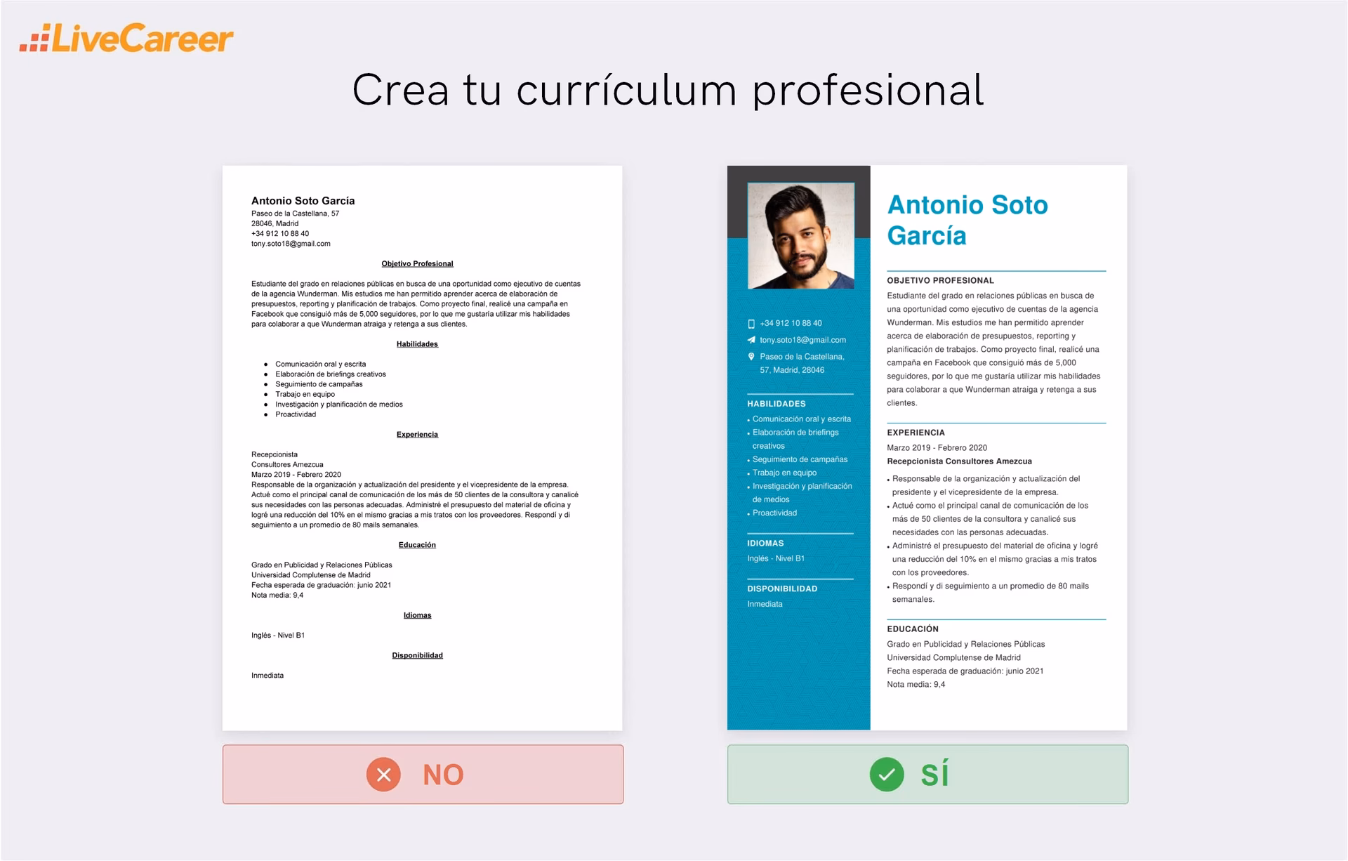 ¿Qué habilidades poner en un currículum sin experiencia?