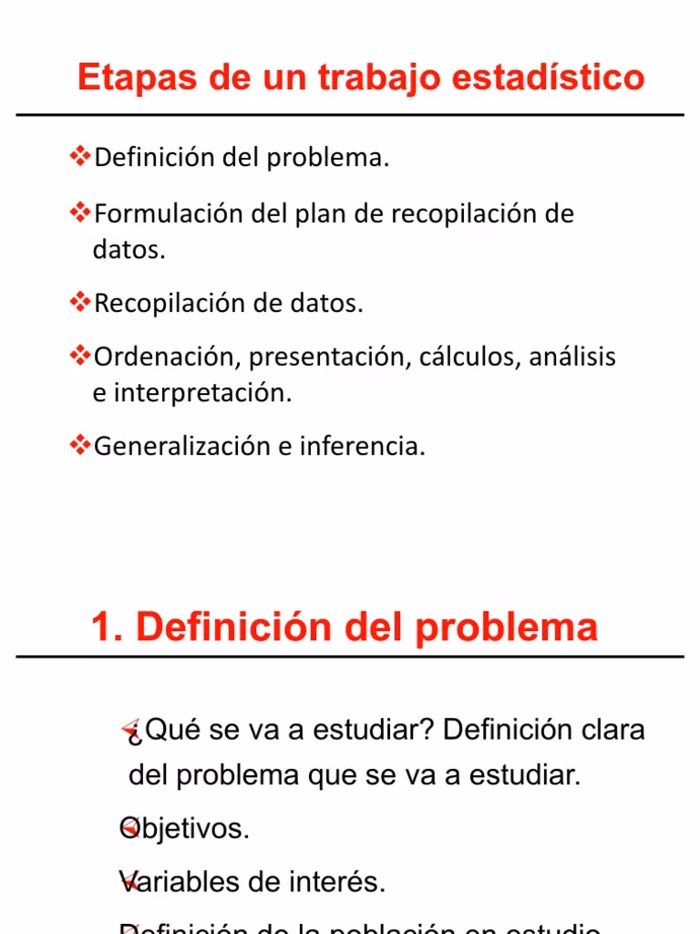 ¿Qué se necesita para hacer un trabajo estadístico?