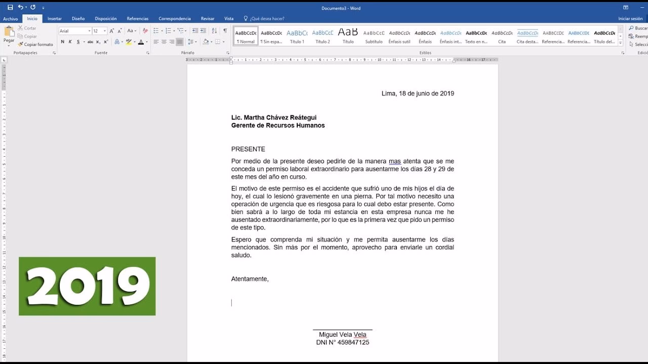 ¿Cómo puedo pedir permiso a mi jefe para faltar al trabajo?