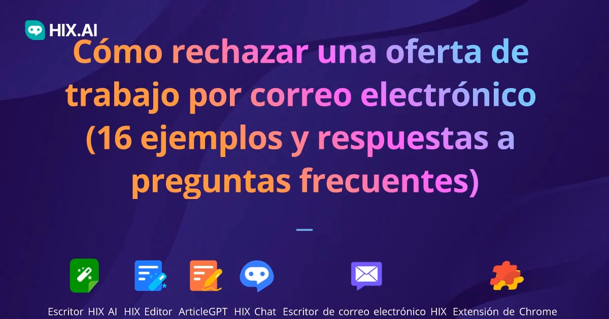 ¿Cómo rechazar una oferta de trabajo ya aceptada?