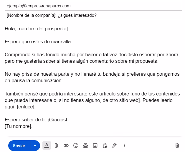 ¿Cómo se redacta un email formal?