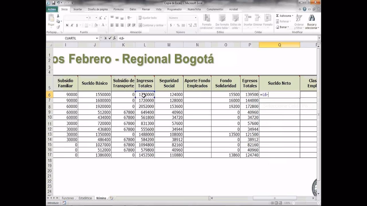 ¿Cómo se calcula el neto a pagar?