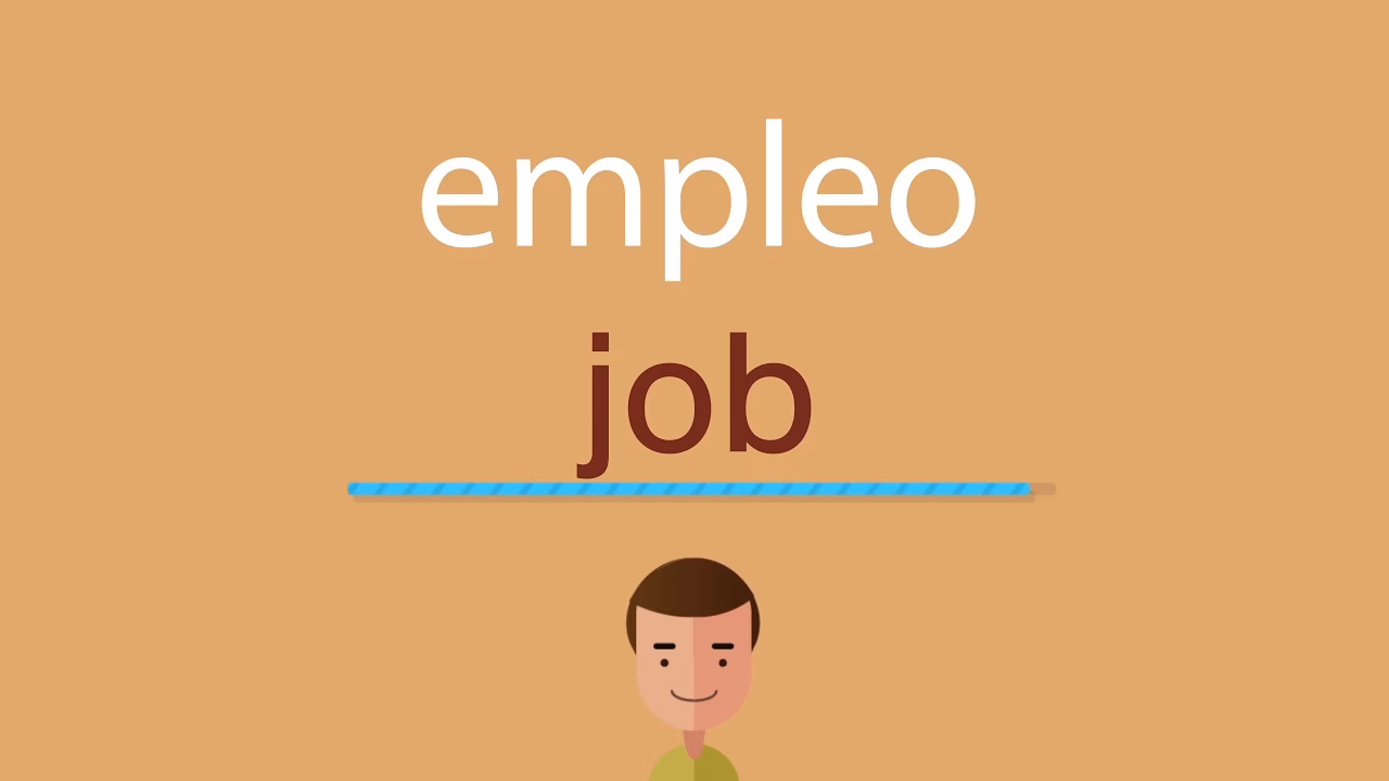 ¿Qué significa un empleo en inglés?
