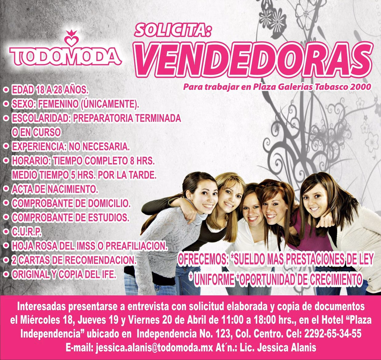 ¿Qué hay que tener para trabajar en una tienda?