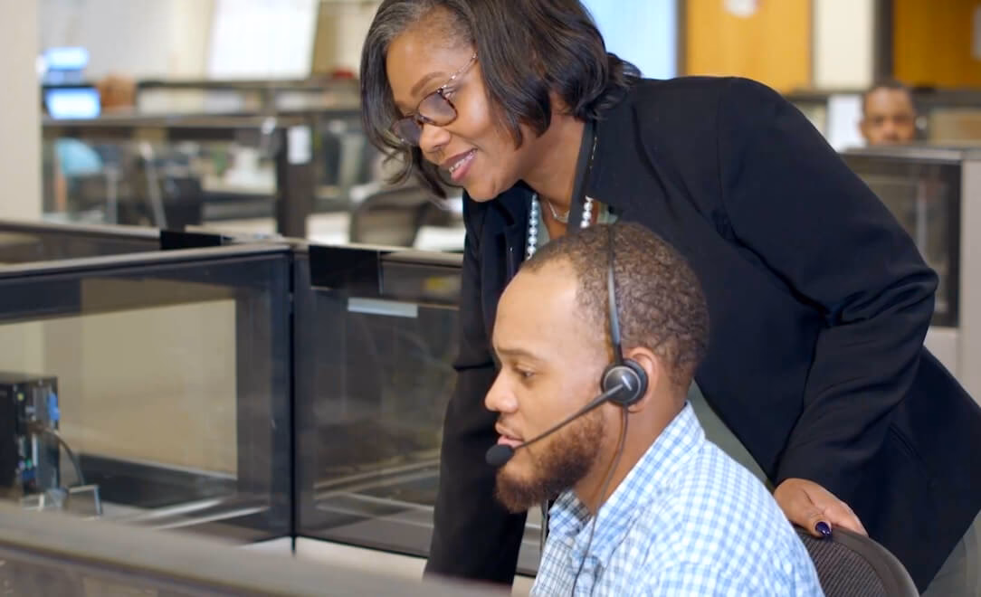 What is a contact center employee?