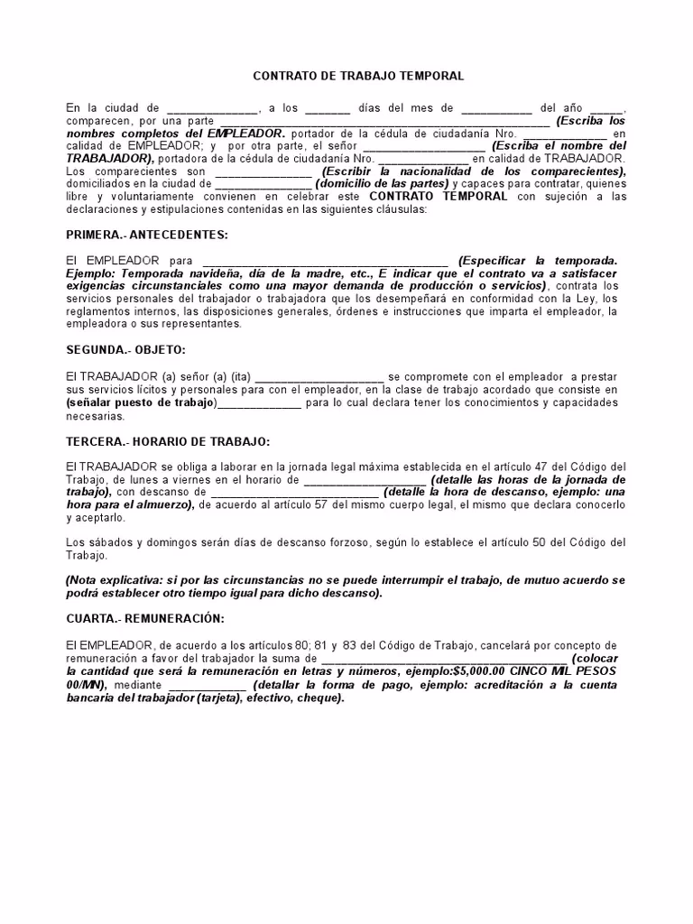 ¿Qué derechos tengo con un contrato temporal?