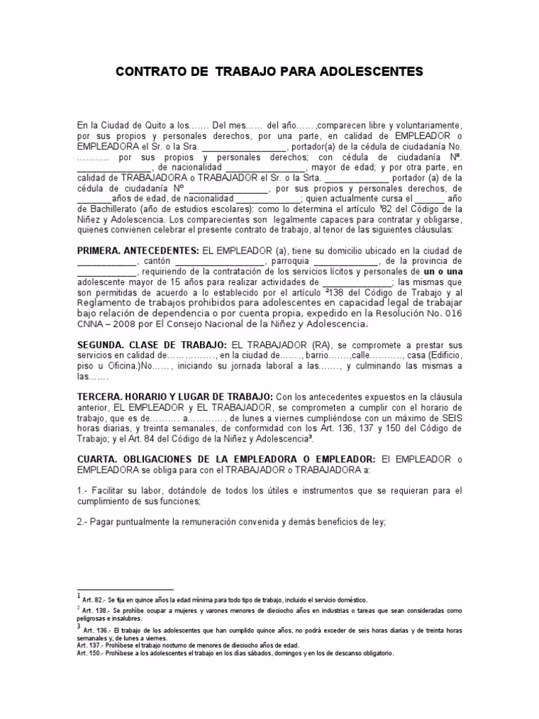 ¿Qué es un contrato de estudiante?