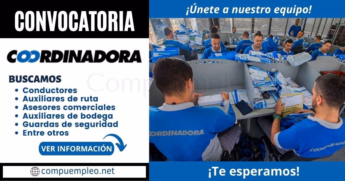 ¿Cuánto cobra una Coordinadora?