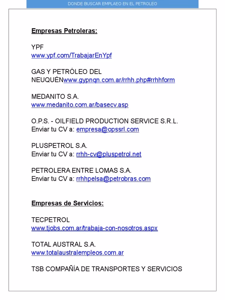 ¿Cuál es el correo de PDVSA para enviar currículum?