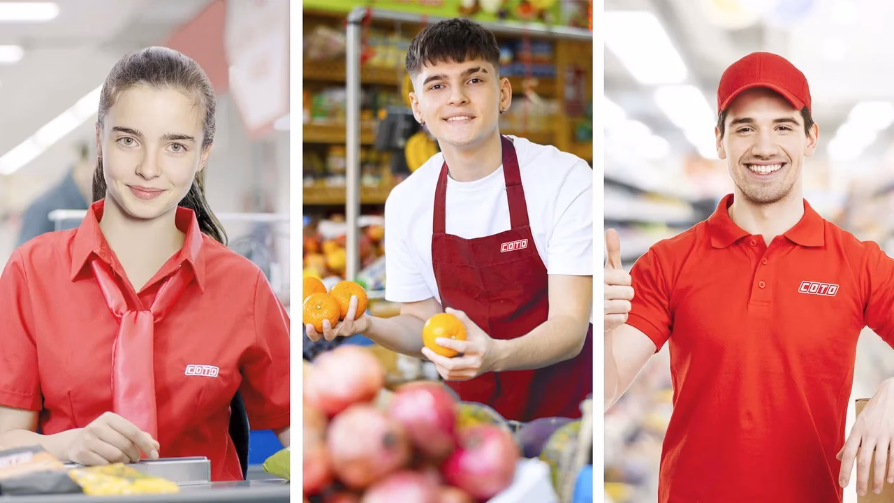 ¿Cuánto gana una repositora en Coto?