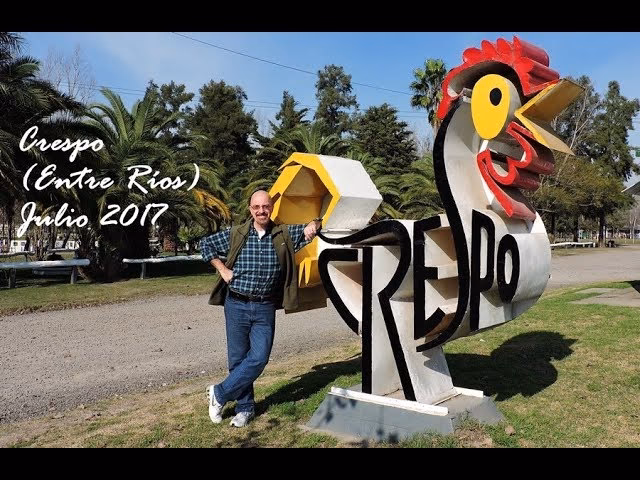 ¿Cuántos kilómetros hay de Rosario a Santa Fe a Crespo entre ríos?