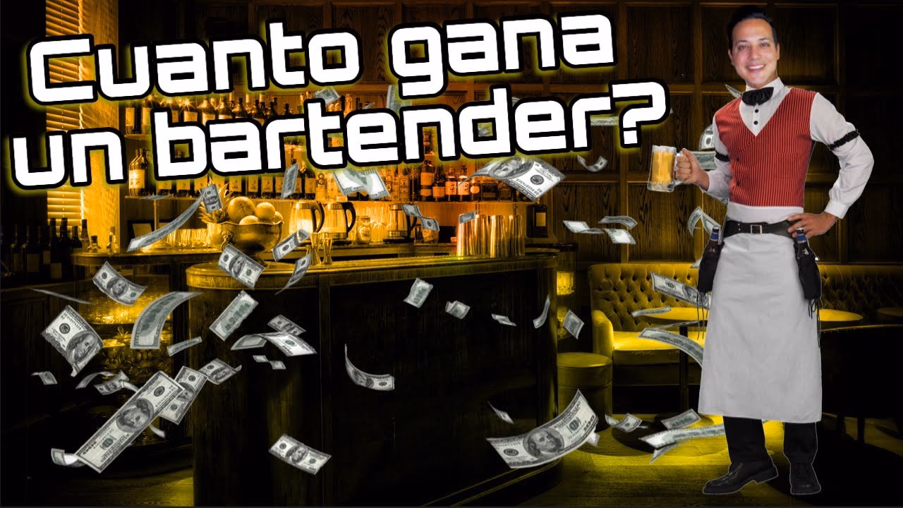 ¿Cuánto se cobra por un servicio de Bartender?